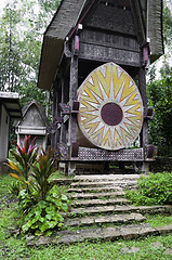 Image showing Traditional Toraja family tomb