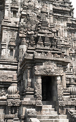 Image showing Front door of a Hindu temple