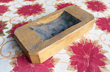 Image showing Wooden ashtray