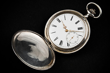 Image showing Elegant rusty pocket watch