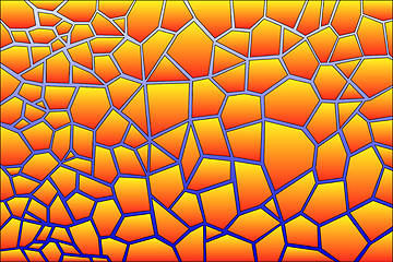 Image showing Cracked orange
