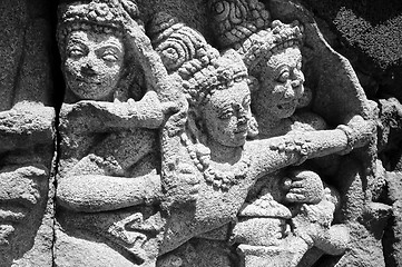 Image showing  Hindu bas-relief