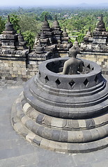 Image showing  Borobudur  Buddha 