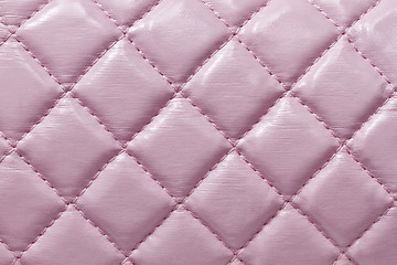 Image showing Pink leather texture