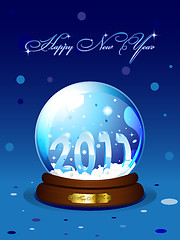 Image showing New Year 2011 card