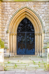 Image showing Church door