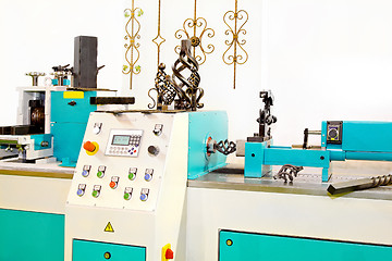 Image showing Ironwork machine