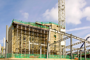 Image showing Building construction