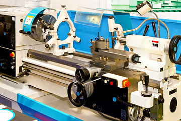 Image showing Lathe machine