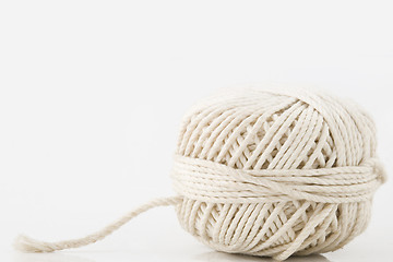 Image showing white ball of twine