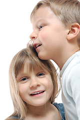 Image showing children friends couple