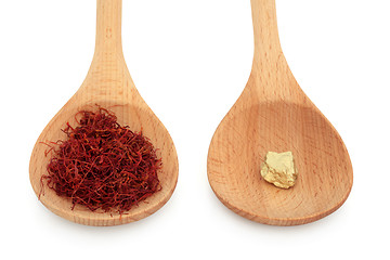 Image showing Saffron and Gold