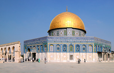 Image showing Dome of the Rock Mosque 