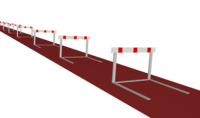 Image showing Hurdles