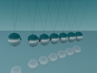 Image showing Newton's Cradle