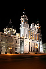 Image showing Madrid cathedral