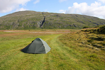 Image showing Outdoor camping