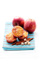 Image showing apple muffins