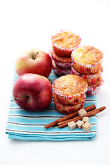 Image showing apple muffins