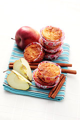 Image showing apple muffins