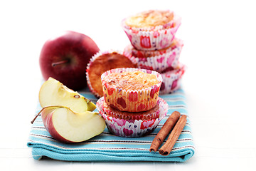 Image showing apple muffins