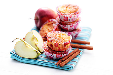 Image showing apple muffins