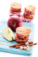 Image showing apple muffins