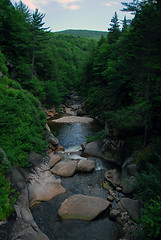 Image showing Small water falls