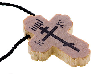 Image showing Wooden cross