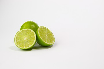 Image showing Sliced lime