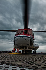 Image showing Sikorsky at deck