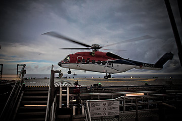 Image showing S92 ready for takeoff