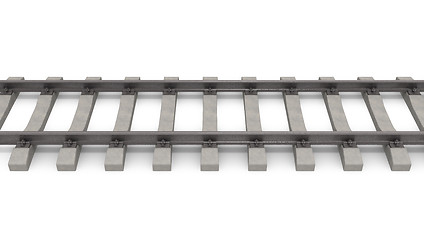 Image showing 3d rails horizontal