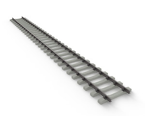 Image showing Stock of rails