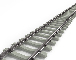 Image showing Long Rails Diagonal 