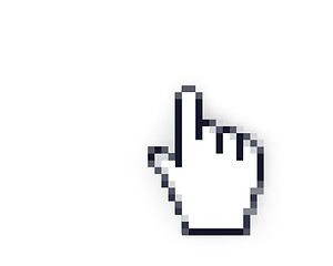 Image showing Hand cursor 
