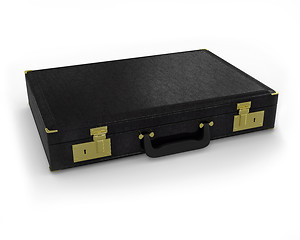 Image showing Black briefcase 