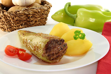 Image showing Stuffed peppers