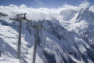 Image showing Ski resort