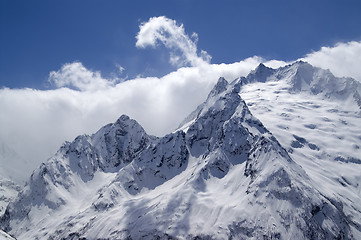 Image showing Caucasus Mountains. Dombay.