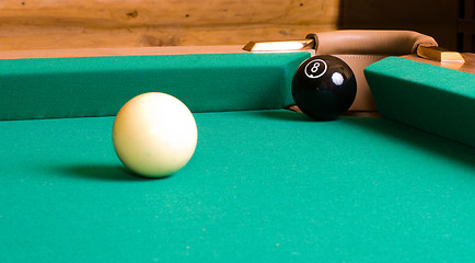 Image showing Eight ball.