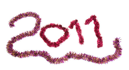 Image showing New year 2011.