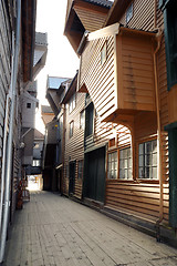 Image showing Wooden Bergen