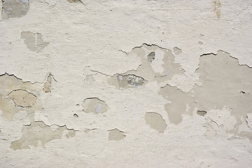 Image showing white cement wall