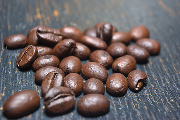 Image showing Coffee grunge background