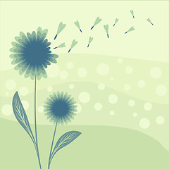 Image showing abstract dandelion