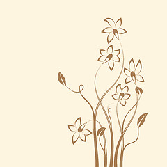 Image showing flowers design