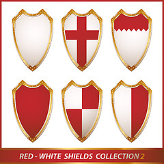 Image showing collection of shields
