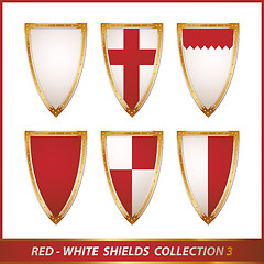 Image showing collection of shields