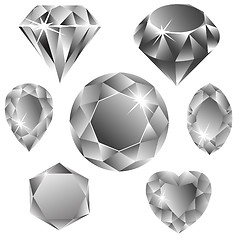 Image showing diamonds collection